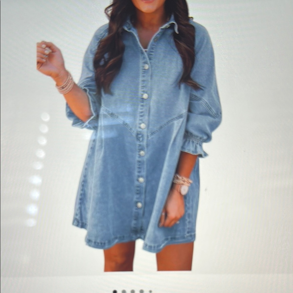 Denim Blue Women's Dress
